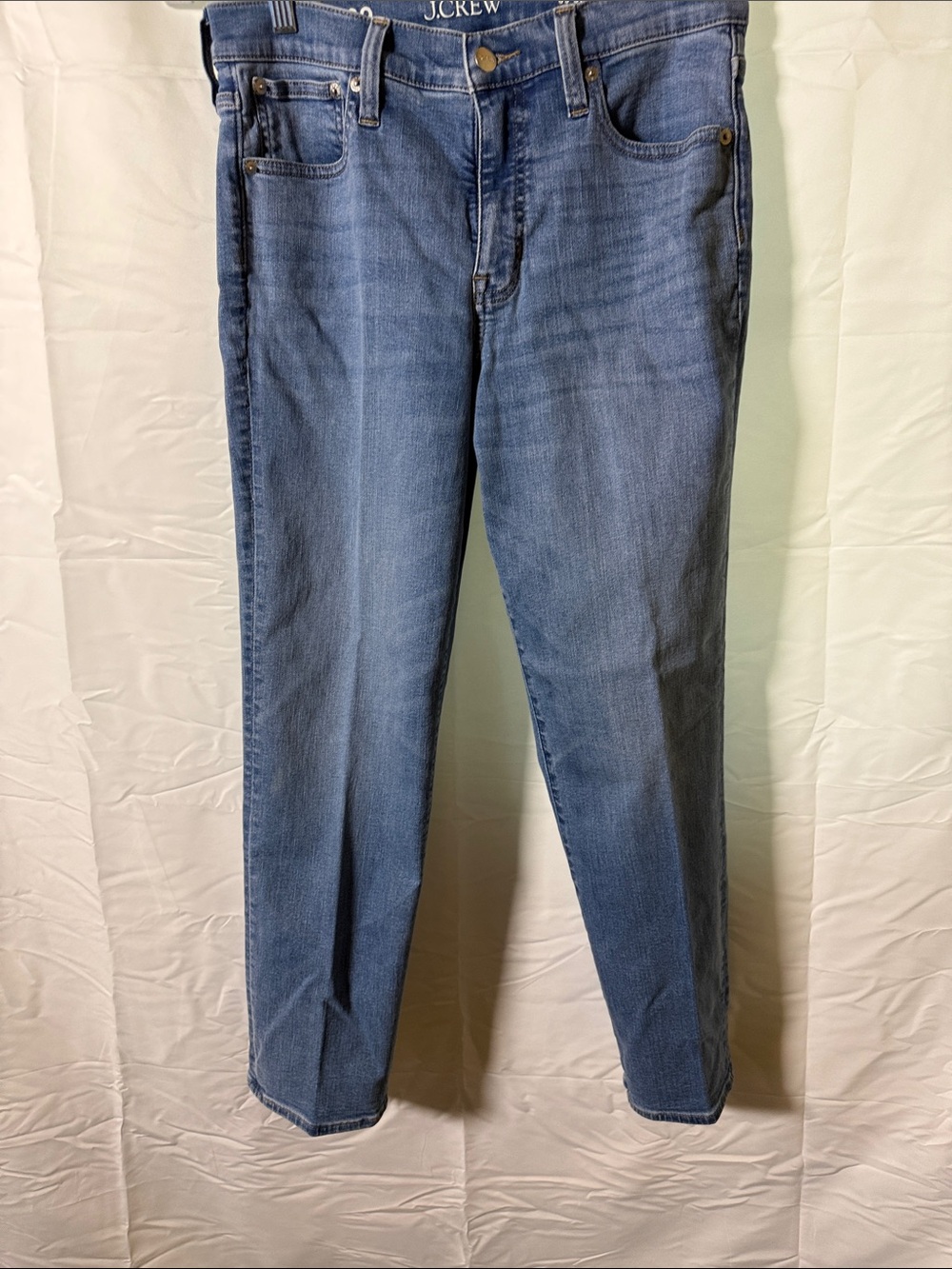J. Crew Light Blue Straight-Leg Jeans